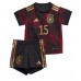 Maillot de foot Allemagne Niklas Sule #15 Extérieur vêtements enfant Monde 2022 Manches Courtes (+ pantalon court)